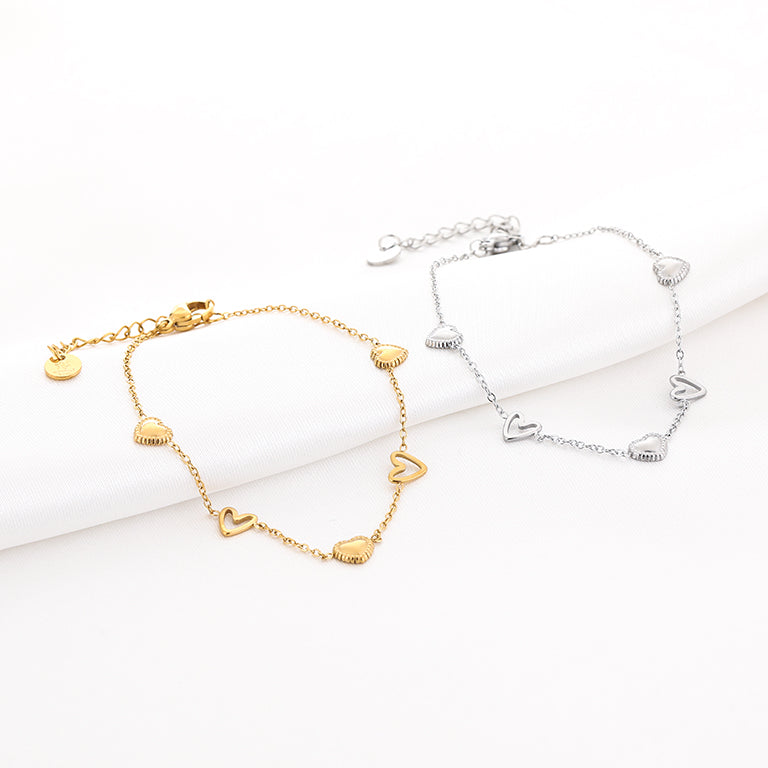 Armband hart (open en dicht)