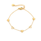 Armband hart (open en dicht)
