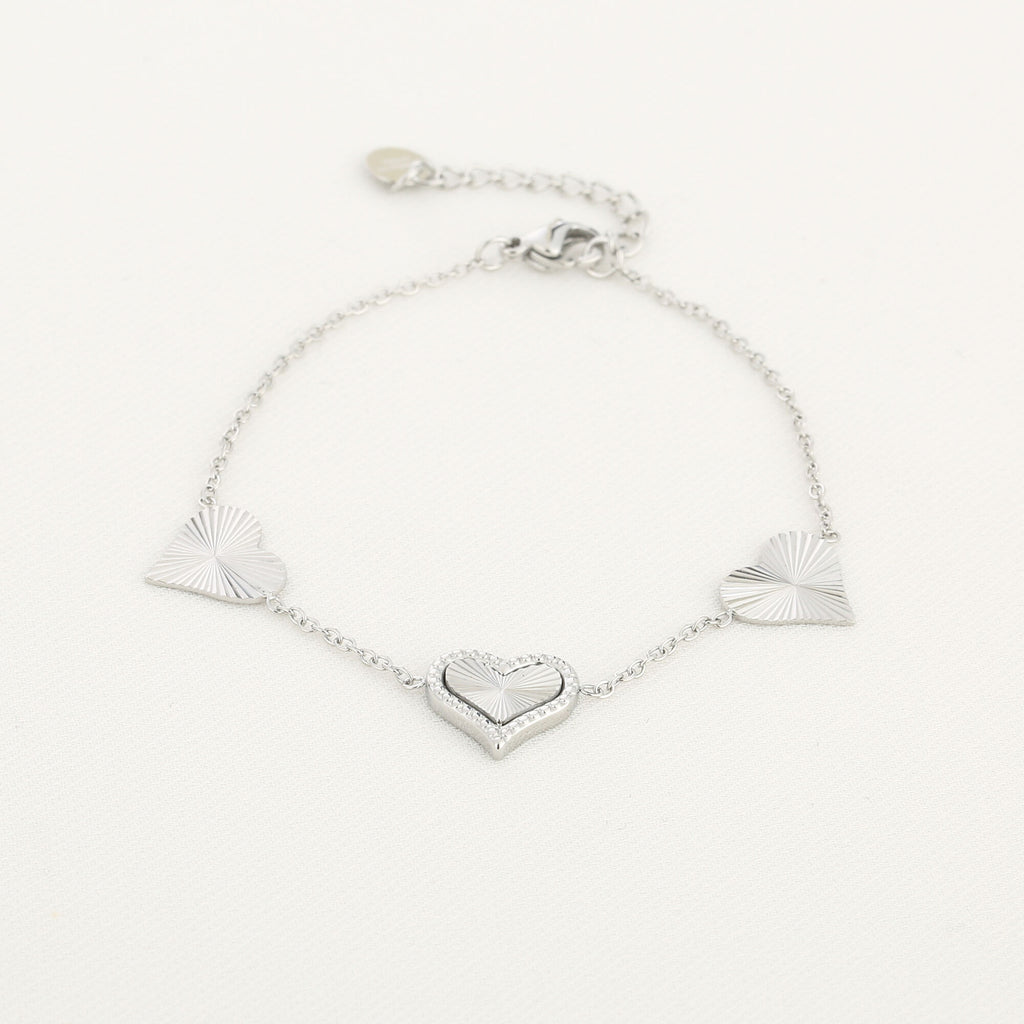 Armband hartjes