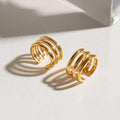 Earcuff drie lijnen