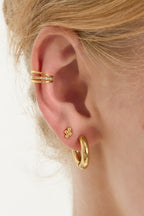 Earcuff met subtiele glitter