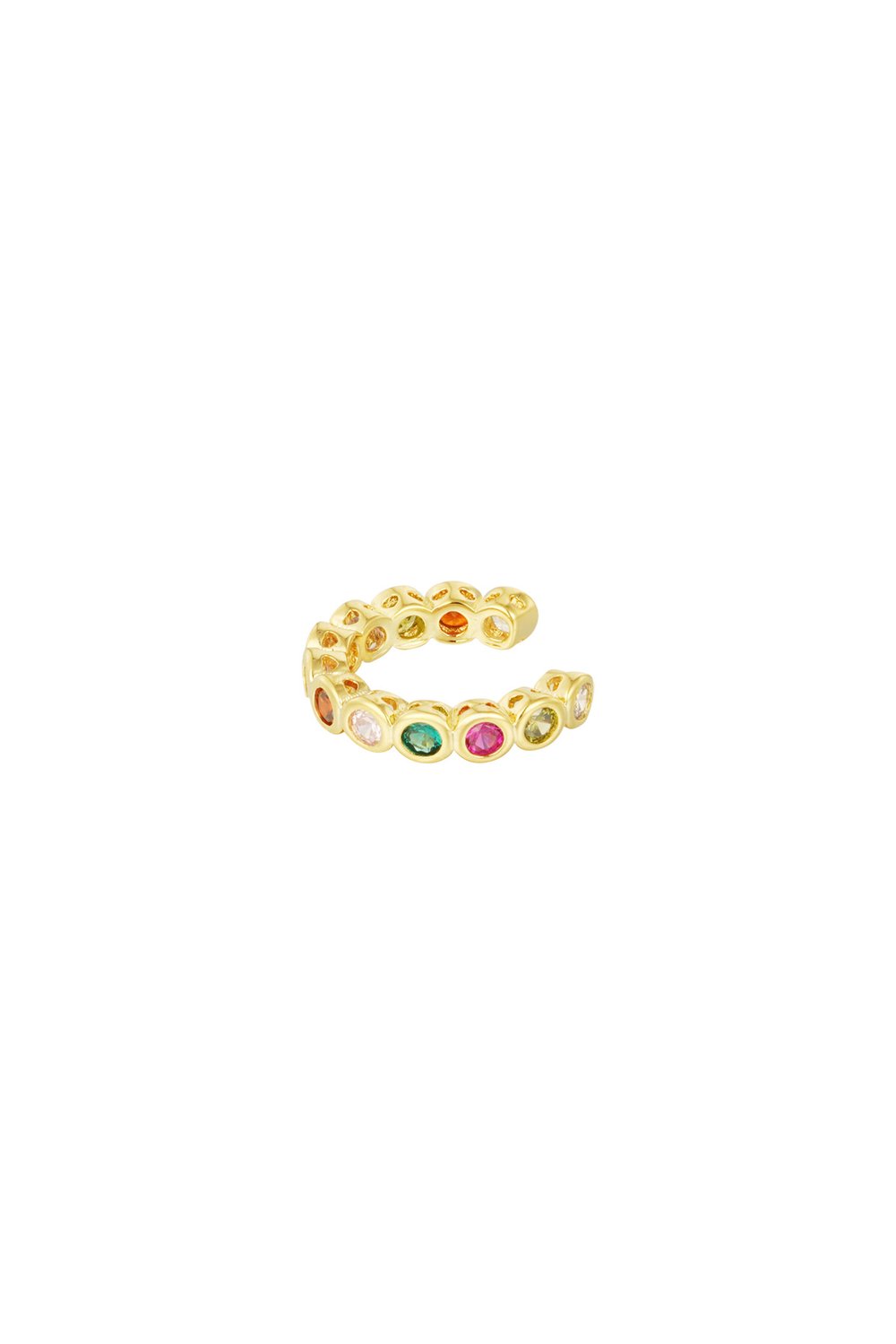 Earcuff regenboog
