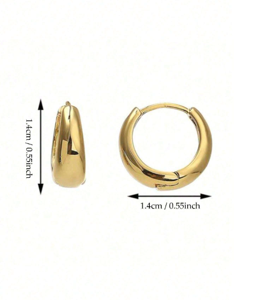 Kleine hugging creolen